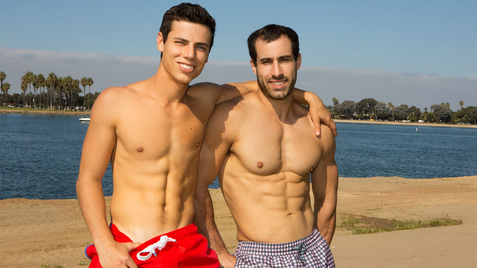 Randy and Kaleb flip-fuck at Sean Cody