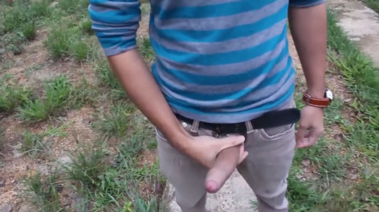 Big-dicked twink sucks cock and swallows cum